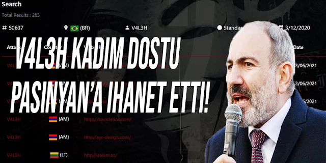 V4L3H’in Şaşırtıcı Saldırısı: Yanlışlıkla Ermeni Sitelerini Hedef Aldı